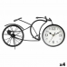 Orologio da Tavolo Bicicletta Nero Metallo 40 x 19,5 x 7 cm (4 Unità)