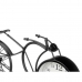 Galda pulkstenis Bicikl Crna Metal 40 x 19,5 x 7 cm (4 kom.)