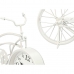 Namizna ura Cykel Hvid Metal 42 x 24 x 10 cm (4 enheder)