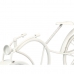 Bordklokke Ποδήλατο Λευκό Μέταλλο 40 x 19,5 x 7 cm (4 Μονάδες)