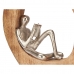 Dekorativ Figur Lesing Sølv Metall 26 x 25 x 7 cm (6 enheter)