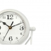 Stolné hodiny Biela Kov 18 x 21 x 12 cm (4 kusov)