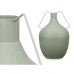 Vase Karaffe grün Stahl 24 x 40 x 24 cm (4 Stück)