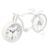 Galda pulkstenis Bicikl Bijela Metal 38 x 20 x 4 cm (4 kom.)