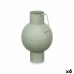 Vase Sphère Vert Acier 15 x 23 x 13 cm (6 Unités)