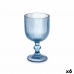 Vīnaglāze Strīpas Zils Stikls 370 ml (6 gb.)