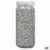 Dekorative sten Sølvfarvet 2 - 5 mm 700 g (12 enheder)