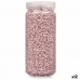 Ozdobné kameny Růžový 2 - 5 mm 700 g (12 kusů)