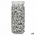Dekorative sten Sølvfarvet 10 - 20 mm 700 g (12 enheder)