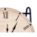 Stolní hodiny Negru Metal Lemn MDF 19 x 21 x 9 cm (6 Unități)