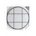 Nástěnné zrcadlo Okno Černý polystyren 80 x 80 x 3 cm (3 kusů)