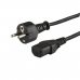 Захранващ кабел Savio CL-138 Черен IEC C13 1,2 m