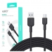 USB-C Cable to USB Aukey CB-NAC1 Melns 1 m