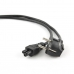 Захранващ кабел GEMBIRD PC-186-ML12-1M Черен CEE7/7 C5 1 m