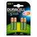 Pilhas Recarregáveis DURACELL StayCharged AAA (4pcs) HR03 AAA 1,2 V AAA