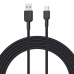 Kábel USB-C na USB Aukey CB-NAC2 Čierna 1,8 m