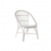 Cadeira de Sala de Jantar DKD Home Decor Branco 63 x 50 x 89 cm