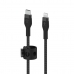 Kabel USB-C naar Lightning Belkin CAA011BT2MBK Zwart 2 m