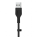 Kabelis USB-C į USB Belkin BOOST↑CHARGE Flex Juoda 3 m