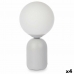 Настольная лампа Чаша 40 W Белый Серый Керамика 15 x 28,5 x 15 cm (4 штук)