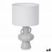 Lampă de masă Vază 40 W Gri Ceramică 24 x 39,7 x 24 cm (4 Unități)