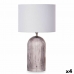 Desk lamp Stripes 40 W Grey Crystal 25,5 x 43,5 x 25,5 cm (4 Units)