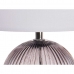 Desk lamp Stripes 40 W Grey Crystal 25,5 x 43,5 x 25,5 cm (4 Units)
