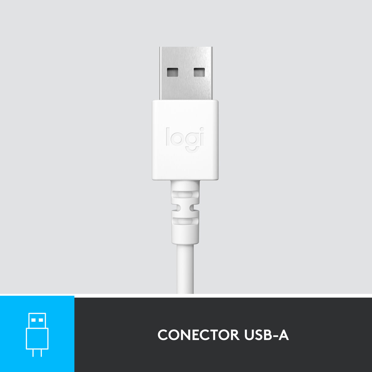 Căști Logitech H390 Alb