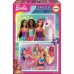 Set de 2 Puzzles   Barbie Girl         48 Pièces 28 x 20 cm  