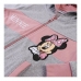 Bērnu Sporta Tērps Minnie Mouse Pelēks