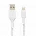 USB til Lightning-Kabel Belkin CAA002BT0MWH Hvit 15 cm