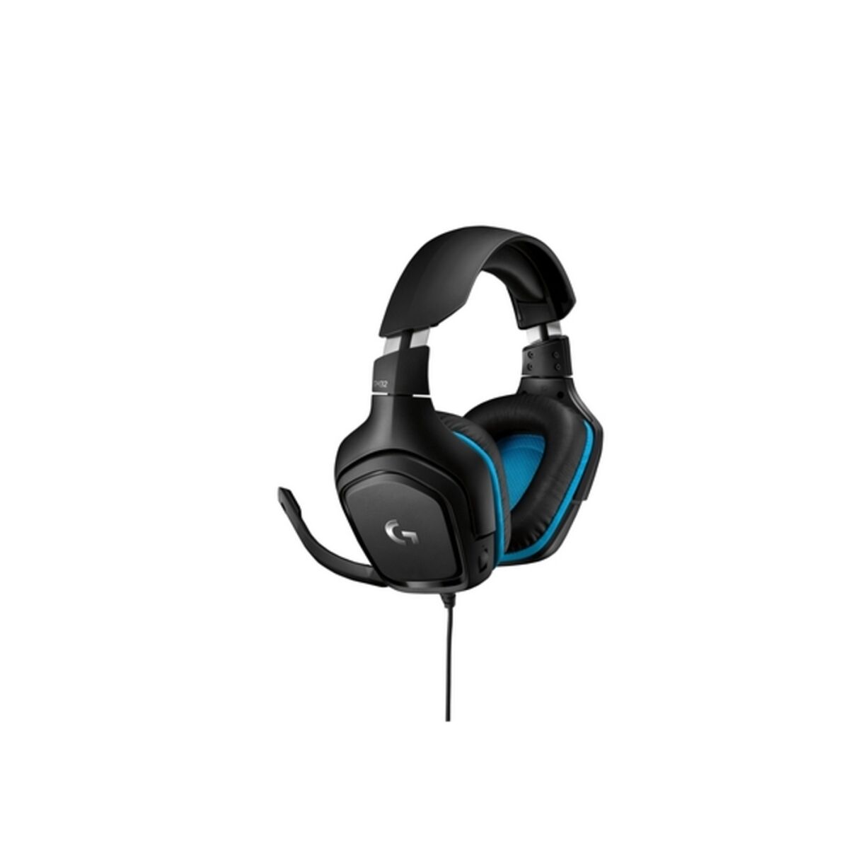 Gaming Headset met Microfoon Logitech Zwart