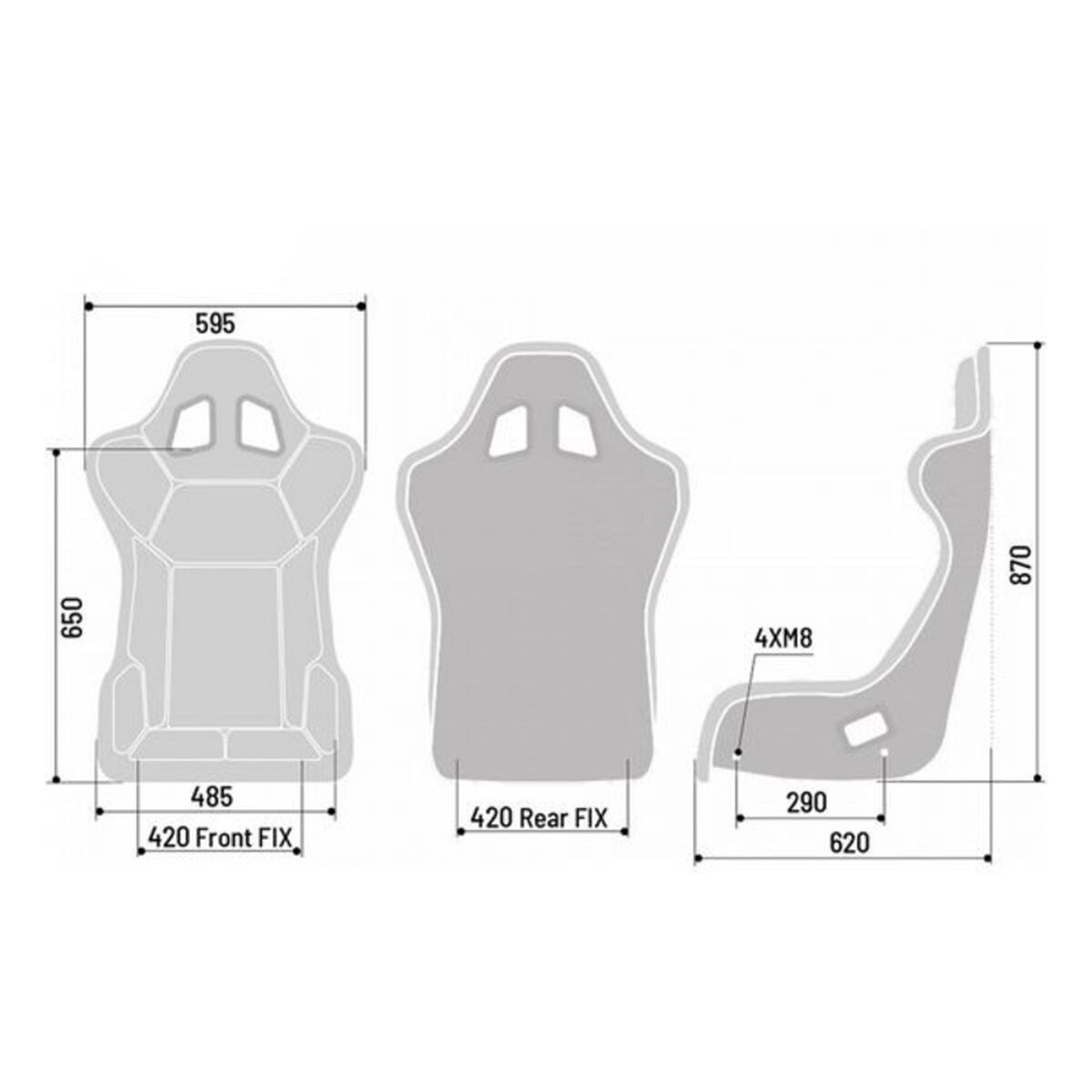 Istuin Sparco 008009RNR Musta