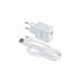 Wall Charger + USB A to USB C Cable DCU 66826 White (1 m)