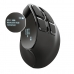 Schnurlose Mouse Trust Voxx Ergonomisch Vertikal Bluetooth Aufladbar Schwarz 2400 dpi