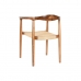 Dining Chair DKD Home Decor White Brown Natural 59 x 55 x 78 cm