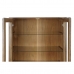 Výkladný stojan DKD Home Decor Sklo Agátové drevo 100 x 42,5 x 190 cm