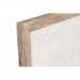 Päätylevy Home ESPRIT Valkoinen Ruskea Mangopuu 180 x 4 x 80 cm
