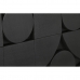 Διακόσμηση τοίχων Home ESPRIT Μαύρο Αφηρημένο Σύγχρονη 81 x 3,8 x 117 cm