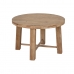Kiegészítő Asztalka Home ESPRIT Barna Fenyő Fa MDF 80 x 80 x 53,5 cm