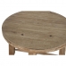 Kiegészítő Asztalka Home ESPRIT Barna Fenyő Fa MDF 80 x 80 x 53,5 cm