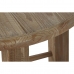Malý postranný stolík Home ESPRIT Gaštanová Jedľa Drevo MDF 80 x 80 x 53,5 cm