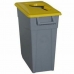 Găleată de gunoi pentru reciclare Denox 65 L Galben