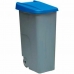 Dustbin with Wheels Denox 110 L 58 x 41 x 89 cm Blue