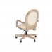 Офисный стул Home ESPRIT Белый Натуральный 52 x 50 x 98 cm 63 X 66 X 90 cm