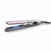 Cepillo Philips Plancha de pelo con tecnología ThermoShield Plateado Rosa