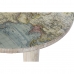 Tavolo aggiuntivo Home ESPRIT Bianco Marrone Chiaro Legno di mango 40 x 40 x 47,5 cm (2 Unità)