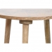 Kisasztal Home ESPRIT Fehér Világos barna Mangófa 40 x 40 x 47,5 cm (2 egység)