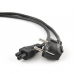 Захранващ кабел GEMBIRD PC-186-ML12-3M Черен CEE7/7 C5 3 m