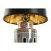 Bureaulamp Home ESPRIT Wit Zwart Gouden Perzik Porselein 40 x 40 x 67 cm